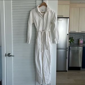 Reformation Ricky boiler denim jumpsuit